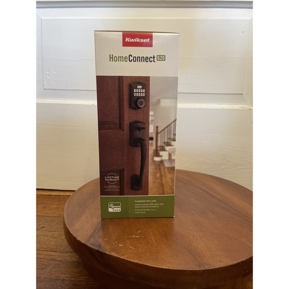 Kwikset Home Connect 620 SmartKey Keypad Zwave Smart Lock Venetian Bronze Ring - Picture 13 of 16